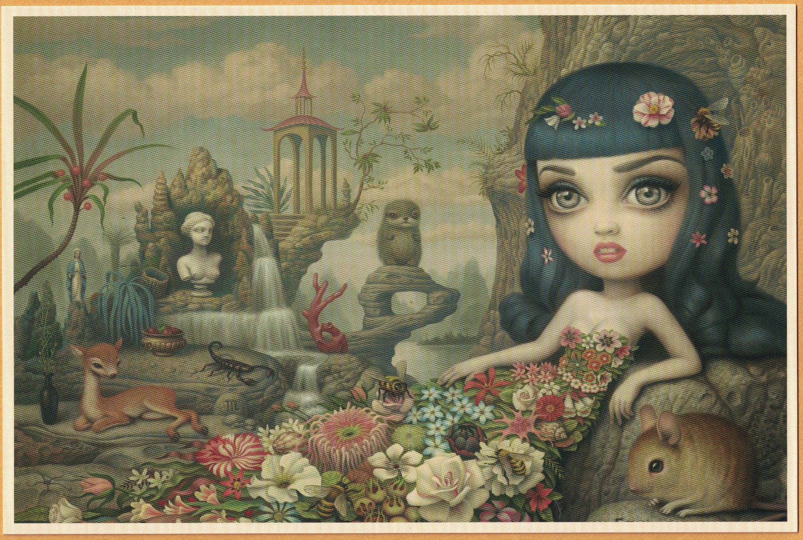 Mark Ryden “Katy Aphrodite” Porterhouse Microportfolio official print Gay 90’s