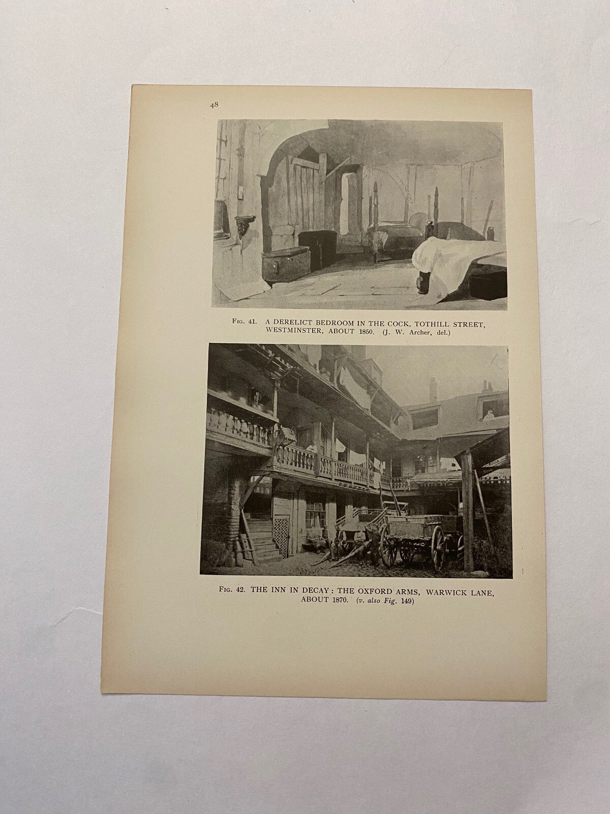 The Turk’s Head Inn Oxford Arms High Street London England c. 1926 Print