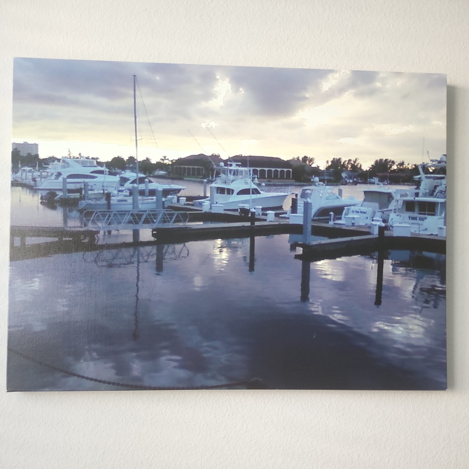 print on canvas 24 x 32 “safe harbor”