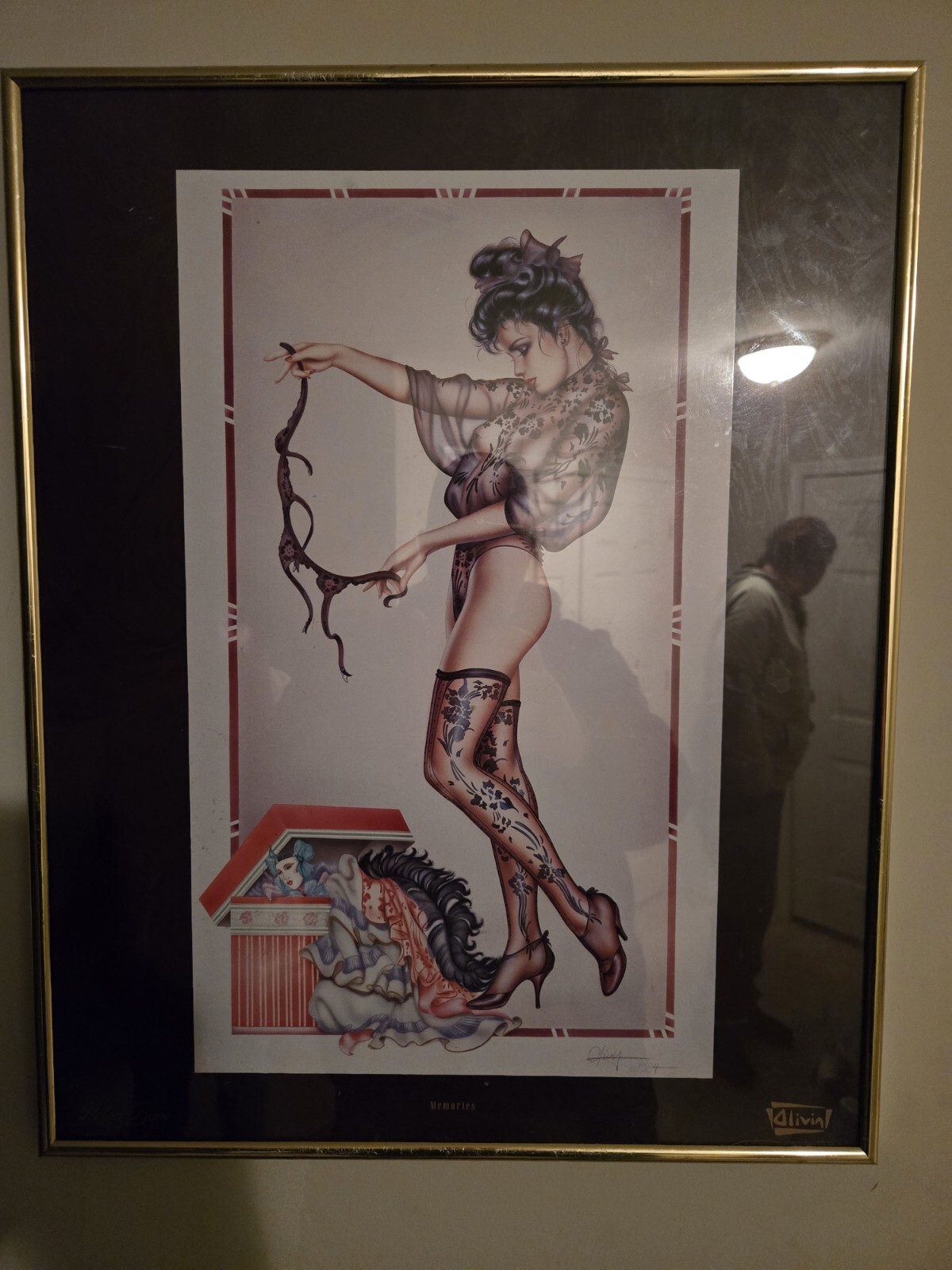 1984 Olivia De Berardinis “ Memories” Signed Limited Edition! Amazing Art Work!