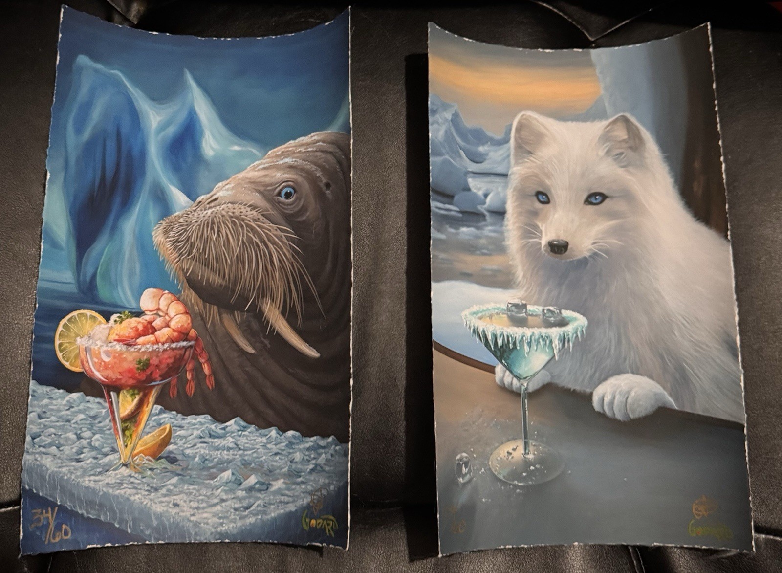 Michael Godard COMPLETE 2023 Antarctica Portfolio