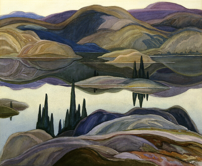 Mirror Lake : Franklin Carmichael : 1929 : Archival Quality Art Print