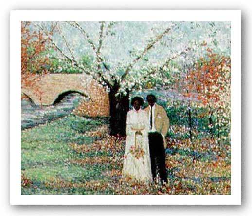 Dogwood Morning Johnice Parker African American Art Print 16×20
