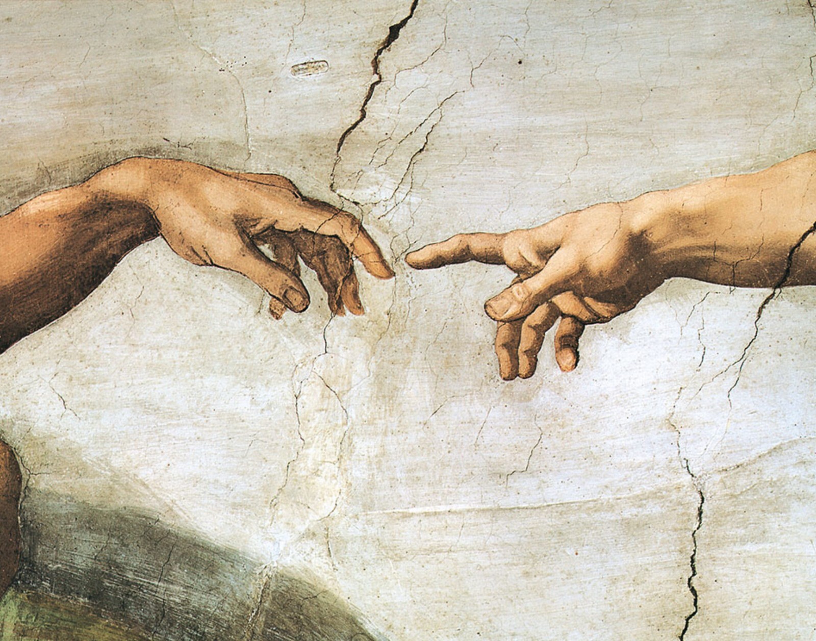 Print – The Creation of Adam – Michelangelo