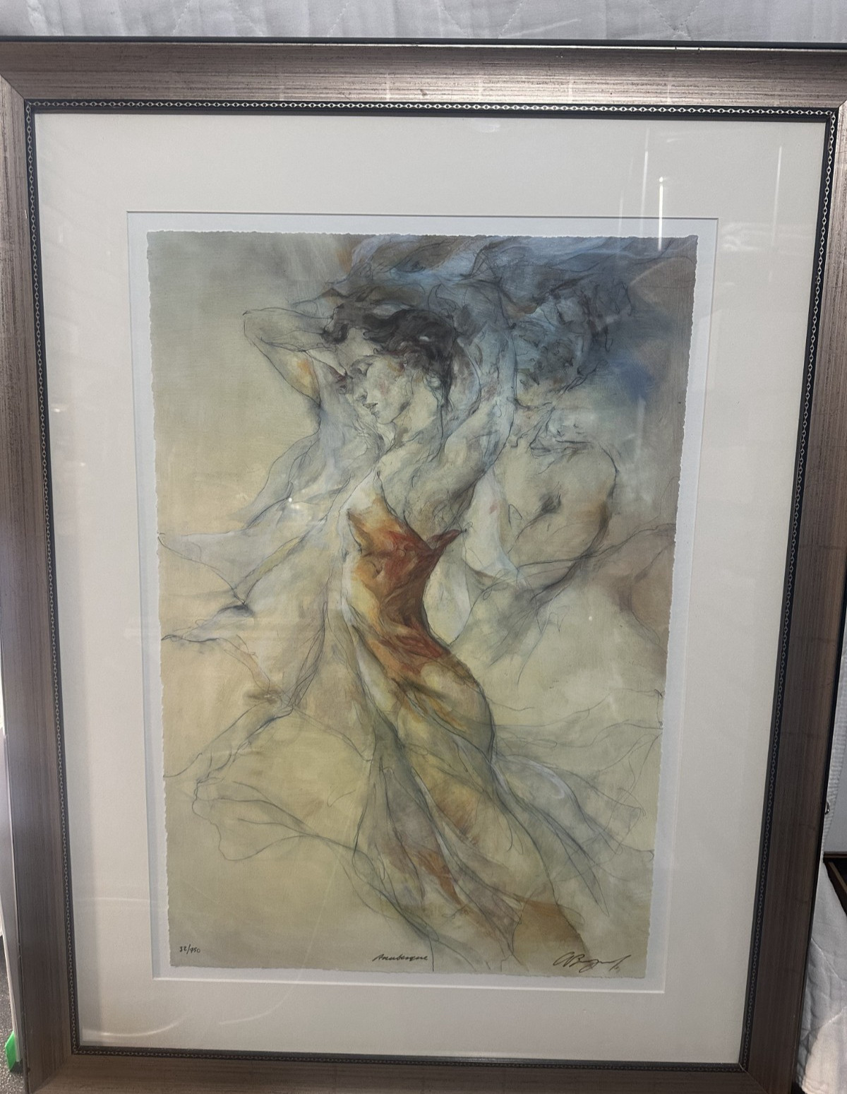 GARY BENFIELD “Arabesque”- HAND SIGNED 32 of 750 – Artist Serigraph Art Print