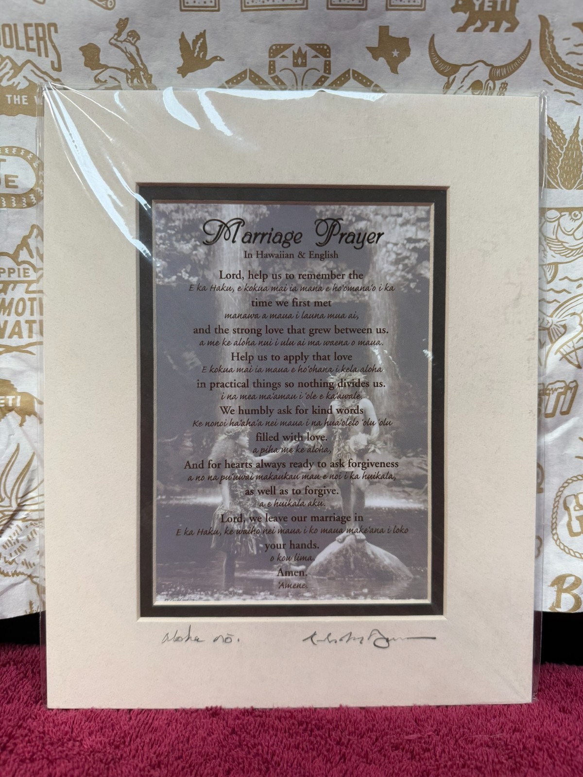Randy Jay Braun Art Prints- Marriage Prayer and Na Keiki. Signed by the artist