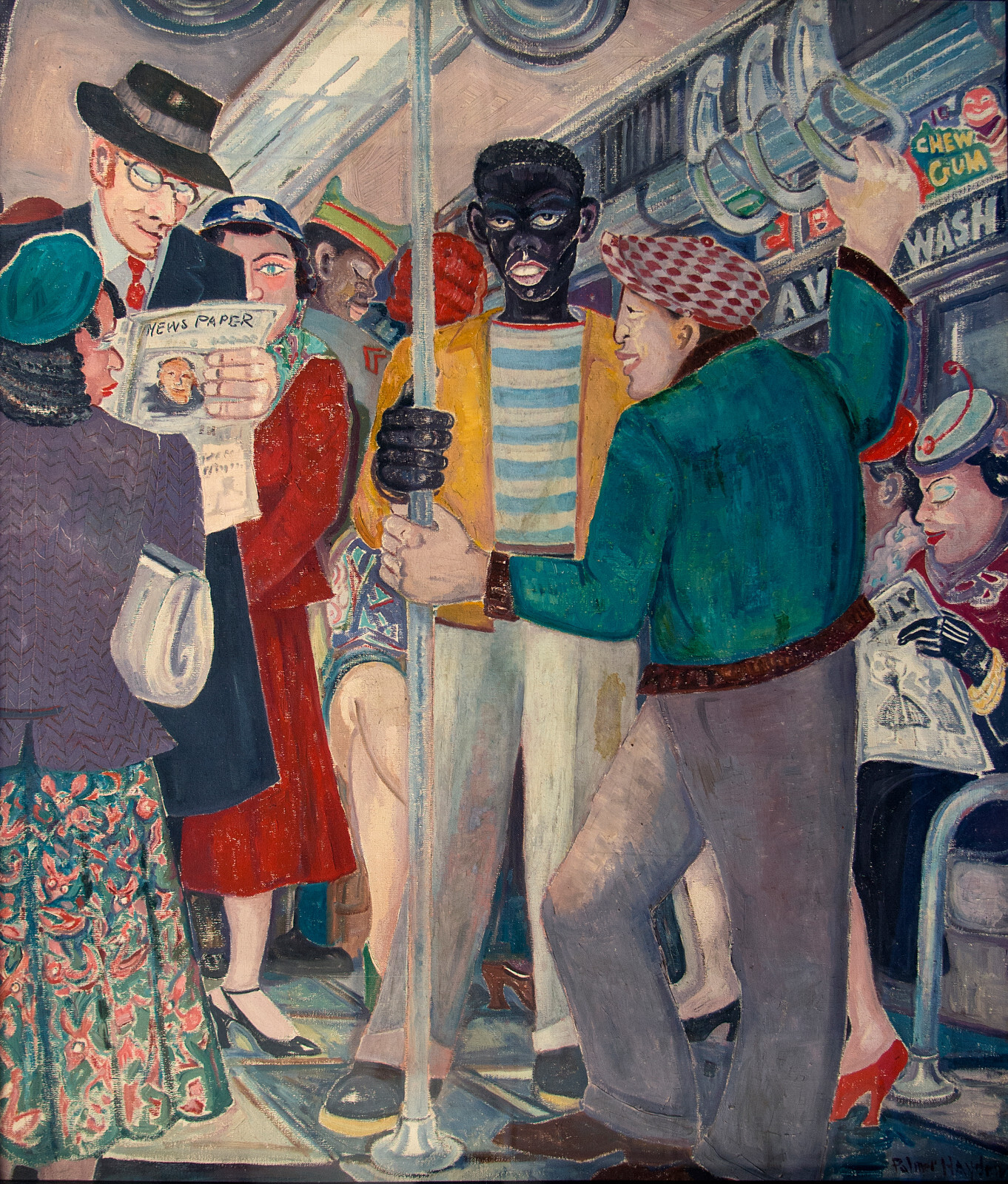 Palmer Hayden – The Subway (1930) Signed – 17″ x 22″ Fine Art Print