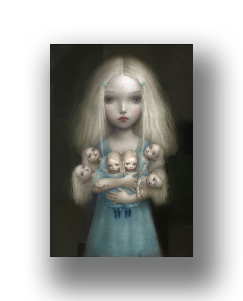 Nicoletta Ceccoli, Olympia, Archival Pigment Ink on Hahnemuhle Photo Rag Paper