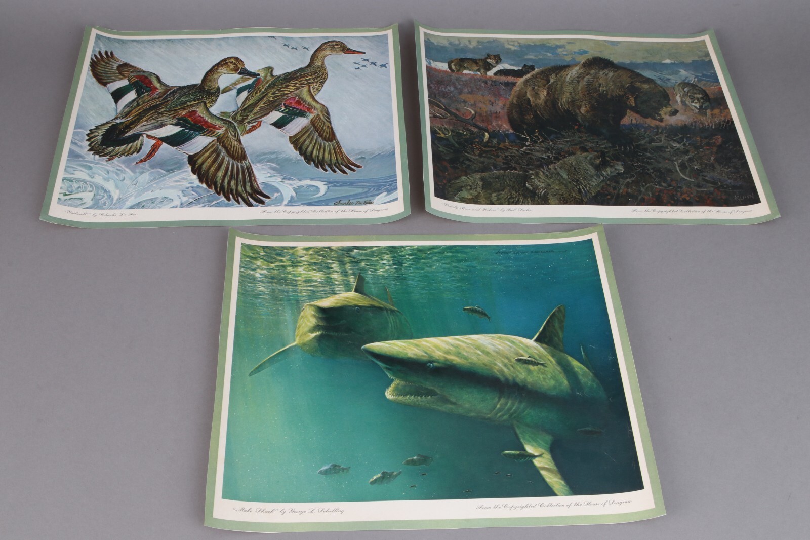 24 vintage prints from the copyrighted Collection of the House of Seagram