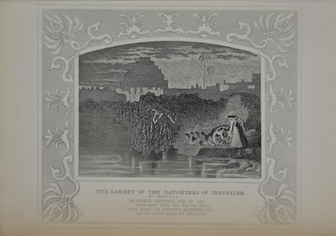 Antique Religious Art The Daughters of Jerusalem 1860 Christian History