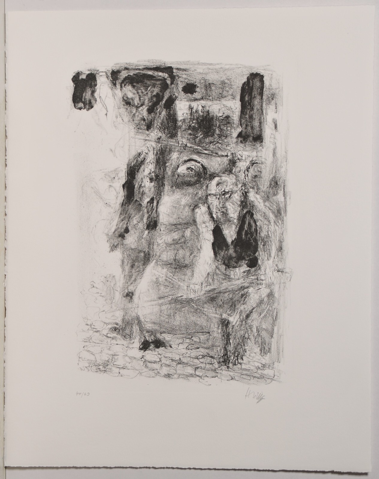 Bernhard Heisig/Lithograph/Figures and Scenes/Autographed/60 Copies/2005/3b