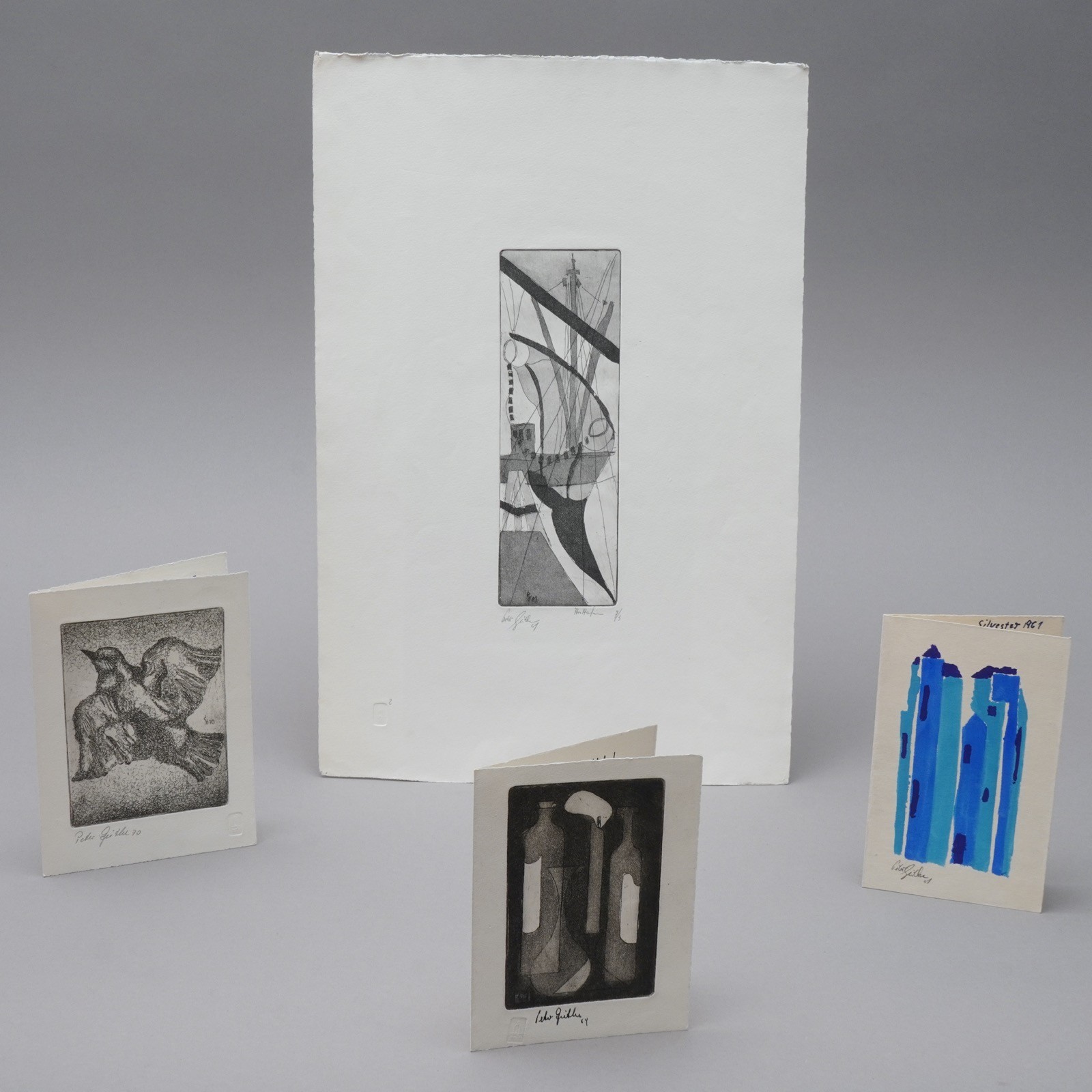 Bundle of Art Prints Peter Geithe 1961 – 1970