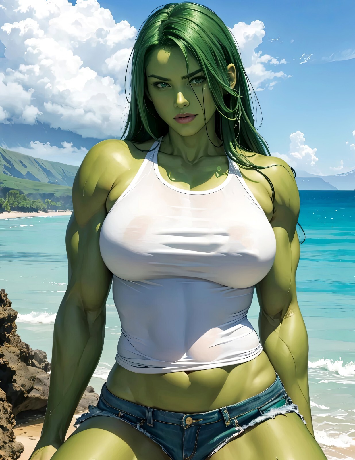 “She-Hulk 71” 8.5×11 Fine Art Print Limited to Only 20 Hand-Numbered Copies