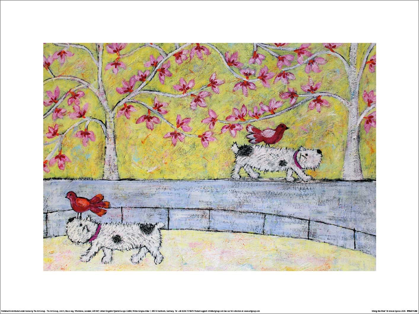 Annora Spence – Along the River – Official Fine Art Print – 2 sizes available