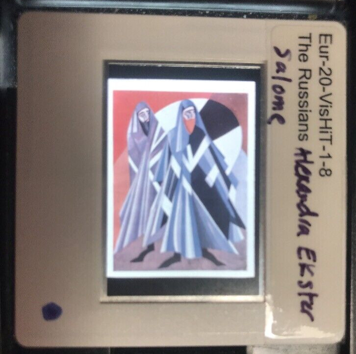 Alexandra Ekster Design For Oscar Wilde “Salome 1917 ” Theater 35mm Art Slide