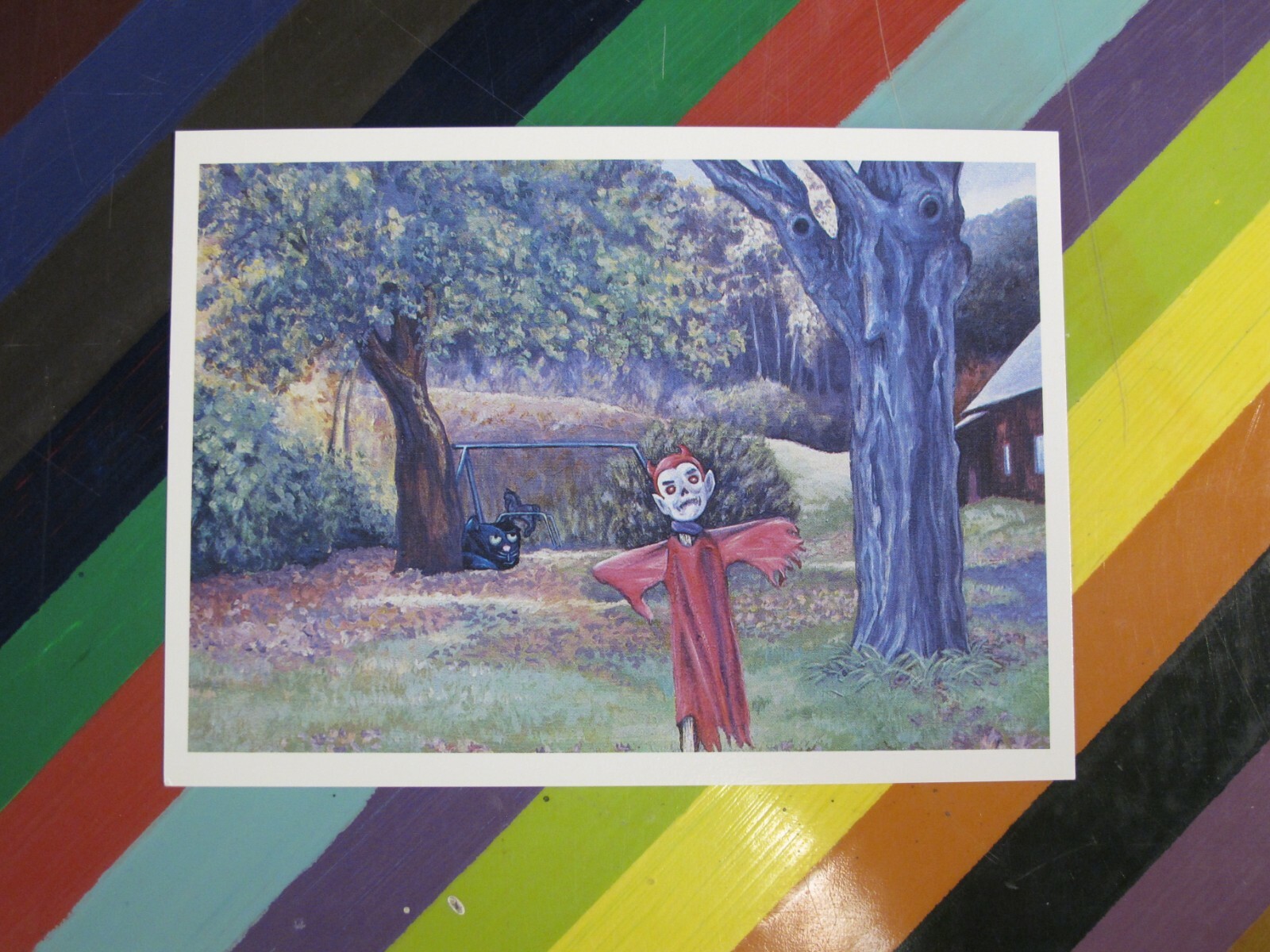 vtg 1980s – 2000s art show postcard card – Armory Mail art MOCA Freer SF+ APC