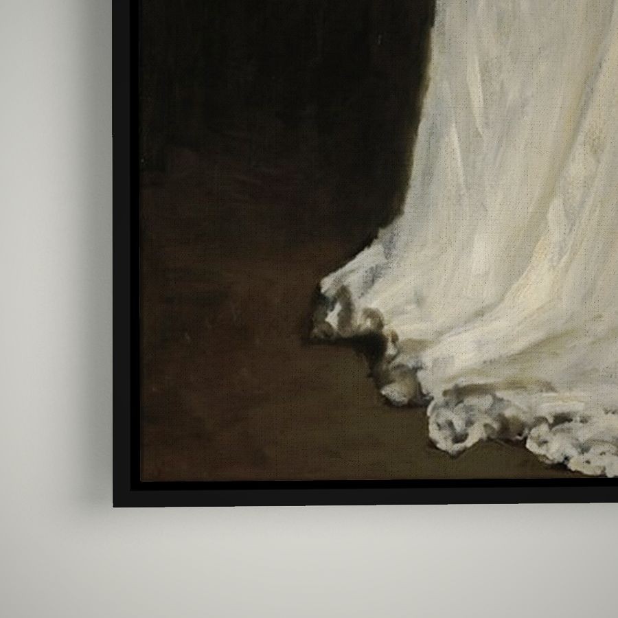 Robert Henri – Young Woman in White – Art Print on Paper or Canvas