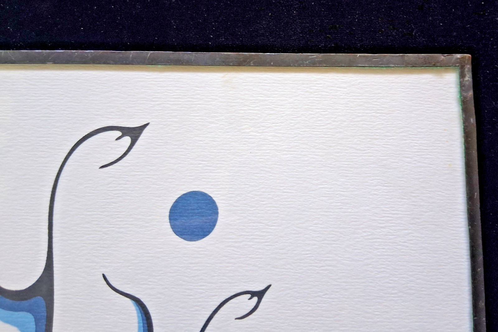 Doris Cyrette “MOON FLIGHT” Framed Lithograph Small