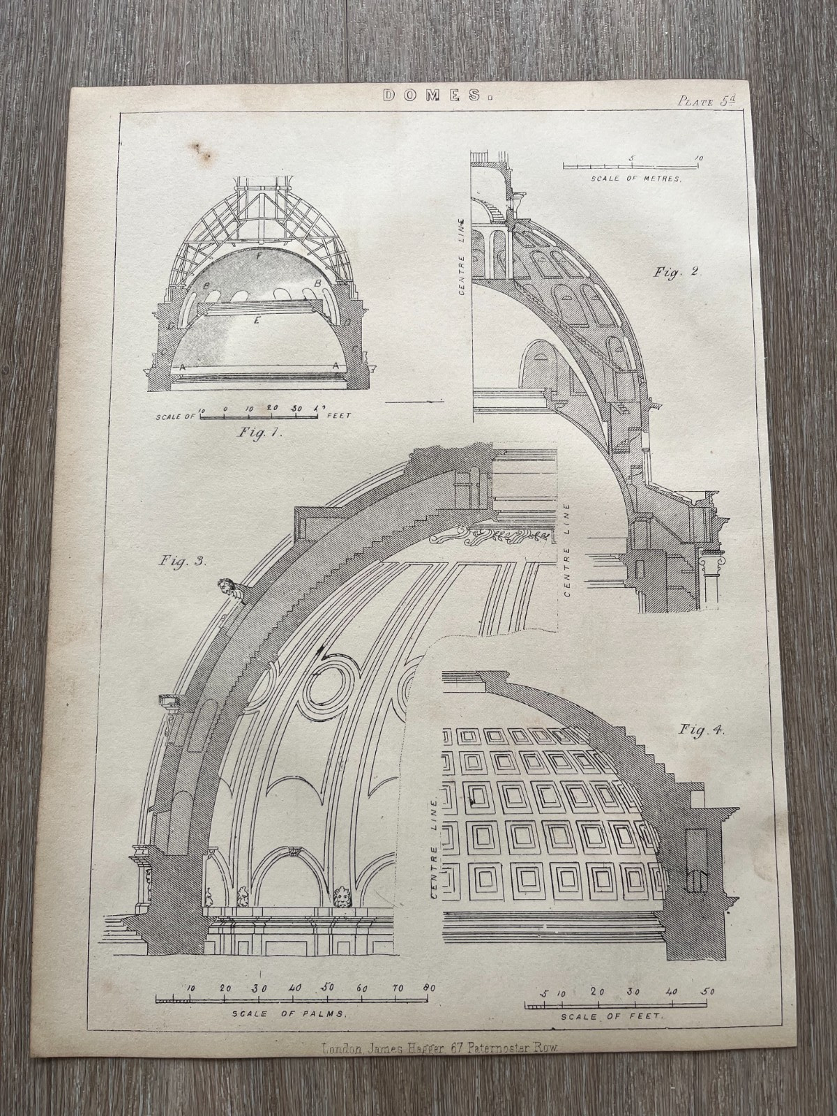 1850 print – domes ( architecture )