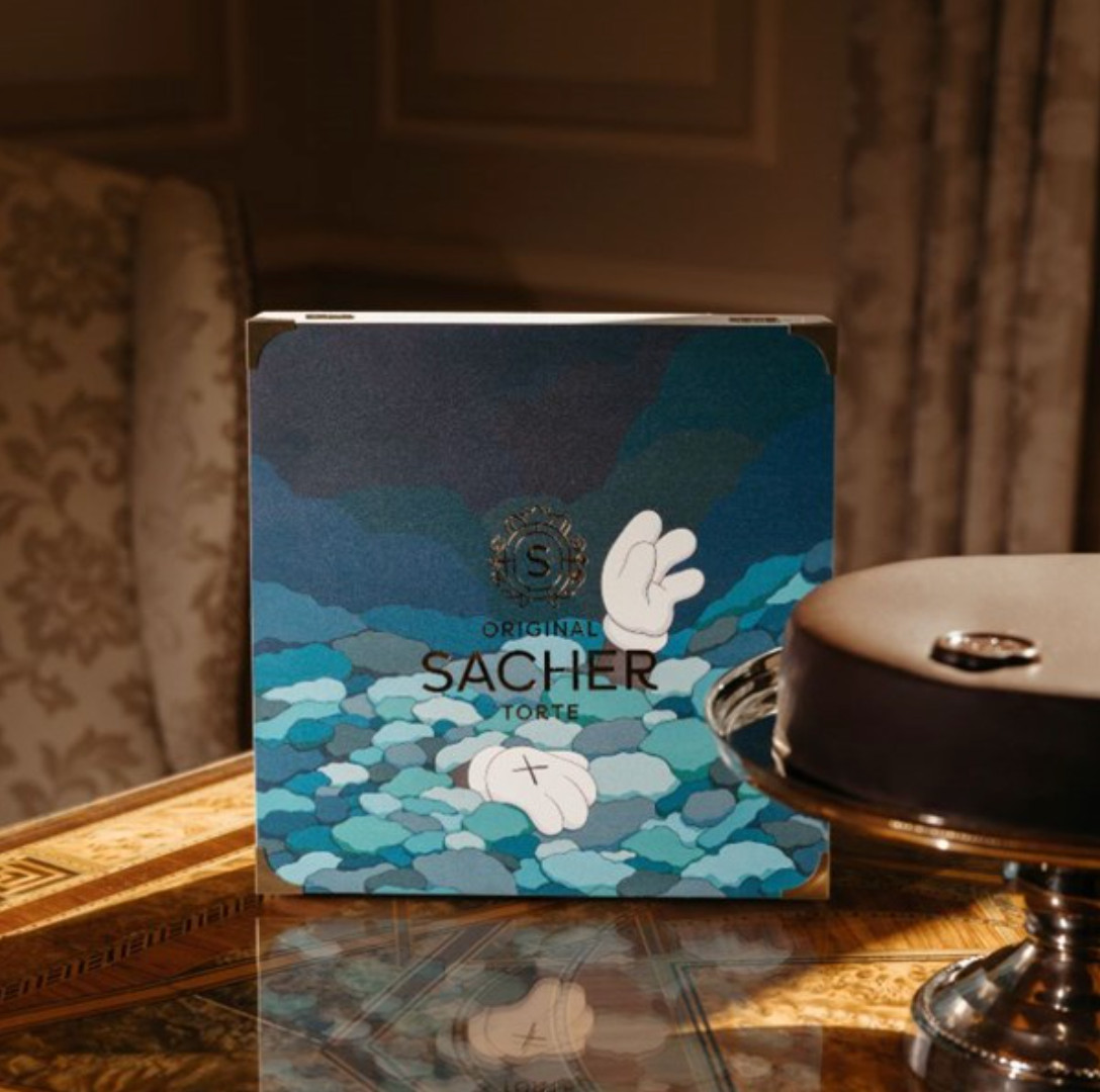 Kaws x Sacher Box Limited Edition Albertina 122/1000