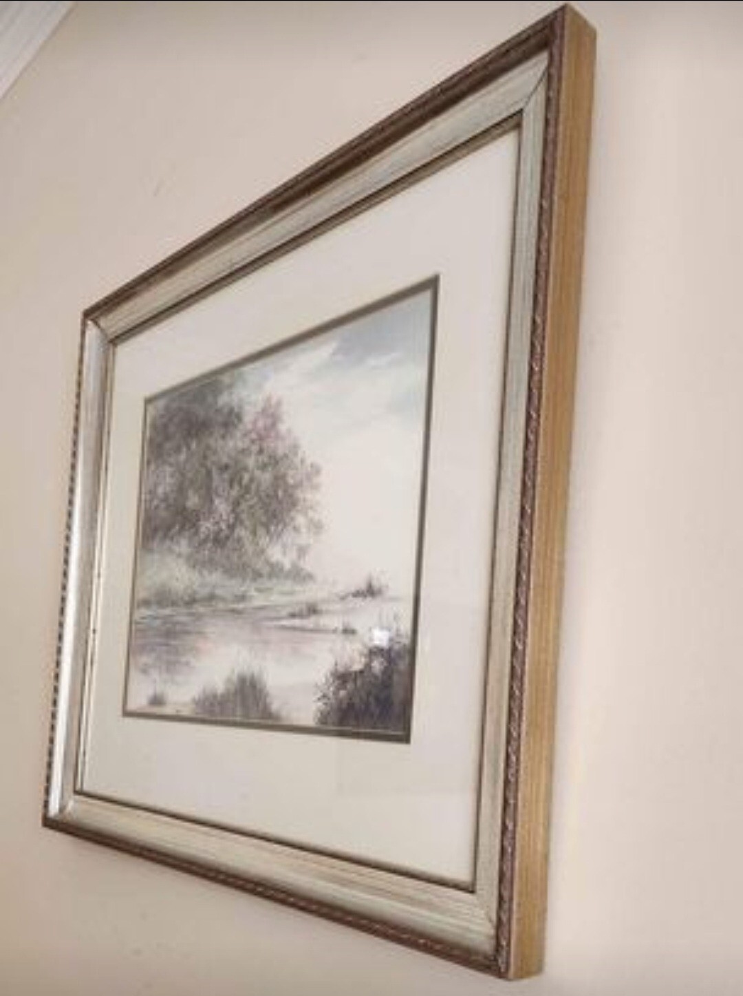 Two (2) Mary Vincent Bertrand Signed/Numbered Framed Painting Prints 22″ x 19.5″