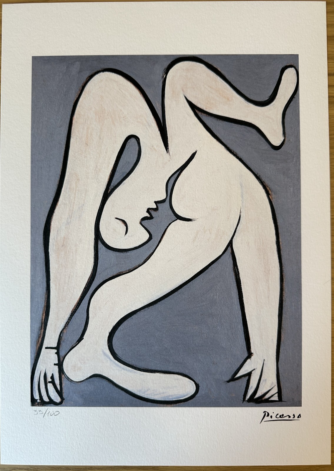 Picasso Signed & Numbered Edition Lithograph “Femme Acrobate”