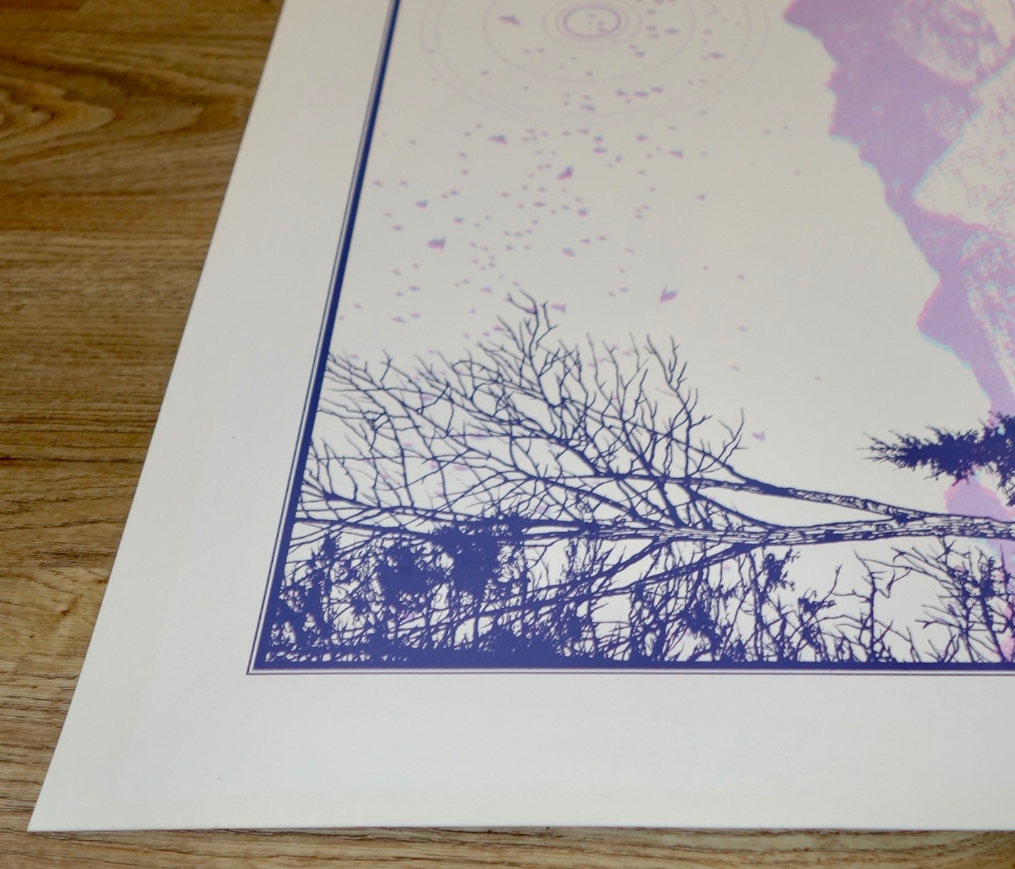 2013 As The Crow Flies – 3-D Silkscreen Art Print s/n by Dan McCarthy