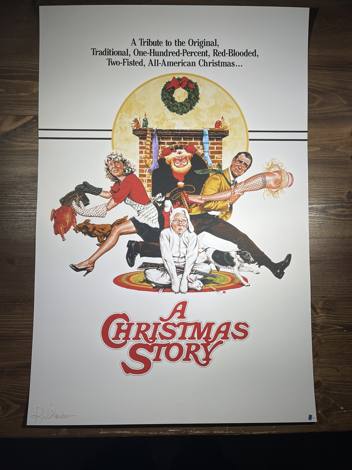 “A Christmas Story” Art Print Movie Poster By Robert Tanenbaum XX/200 BNG Mondo