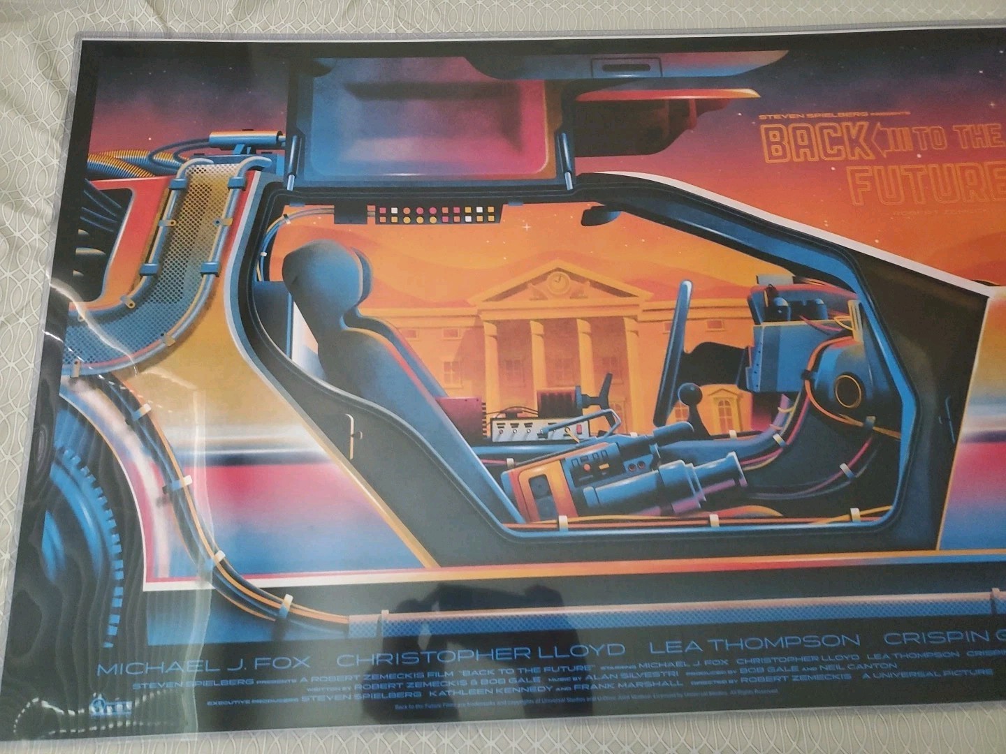 Back to the Future Poster Screen Print by DKNG – Mondo 34×24 Numbered 168/375