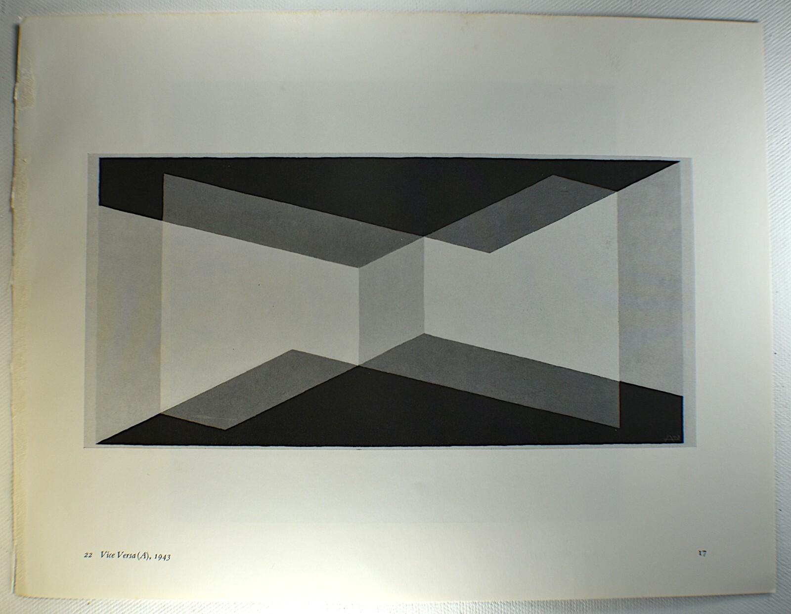 JOSEF ALBERS : THE AMERICAN YEARS BOOKPLATE FROM ESTATE OF SEWELL SILLMANN, 1965