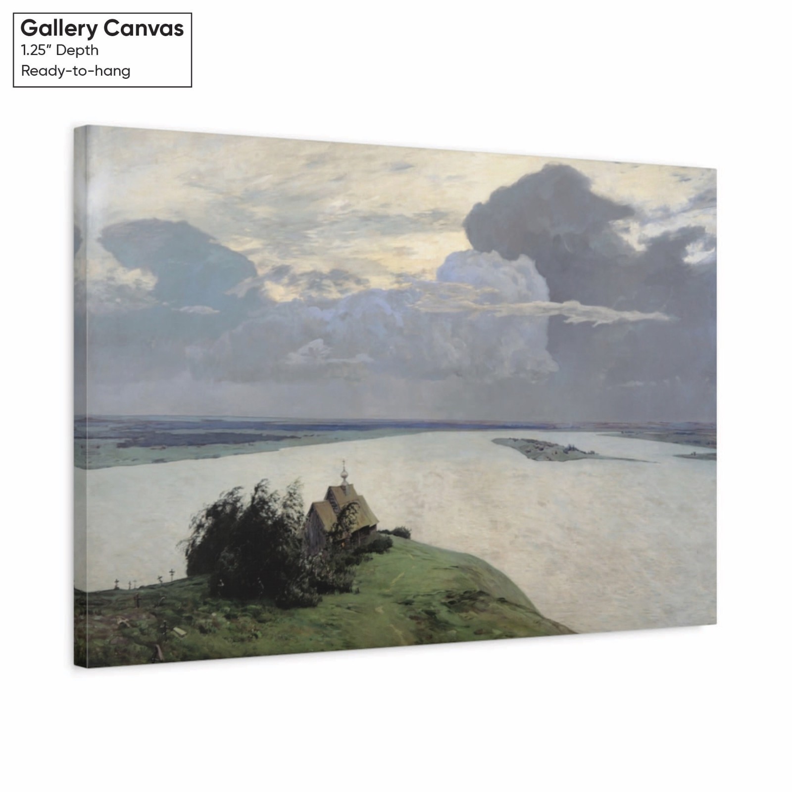 Isaac Levitan Eternal Peace Wall Art Print: Canvas & Poster