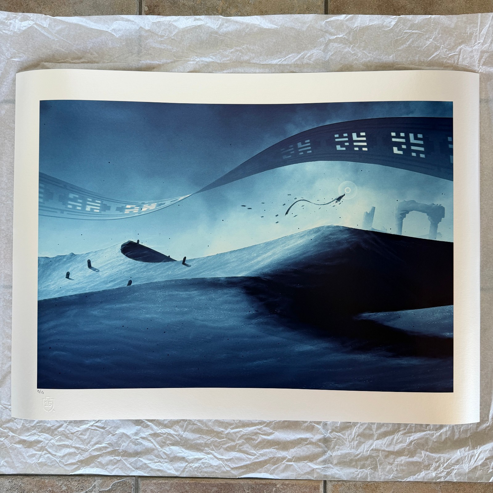 PlayStation Journey Cook and Becker Daniel Taylor 18×26 Metallic Paper Print /15