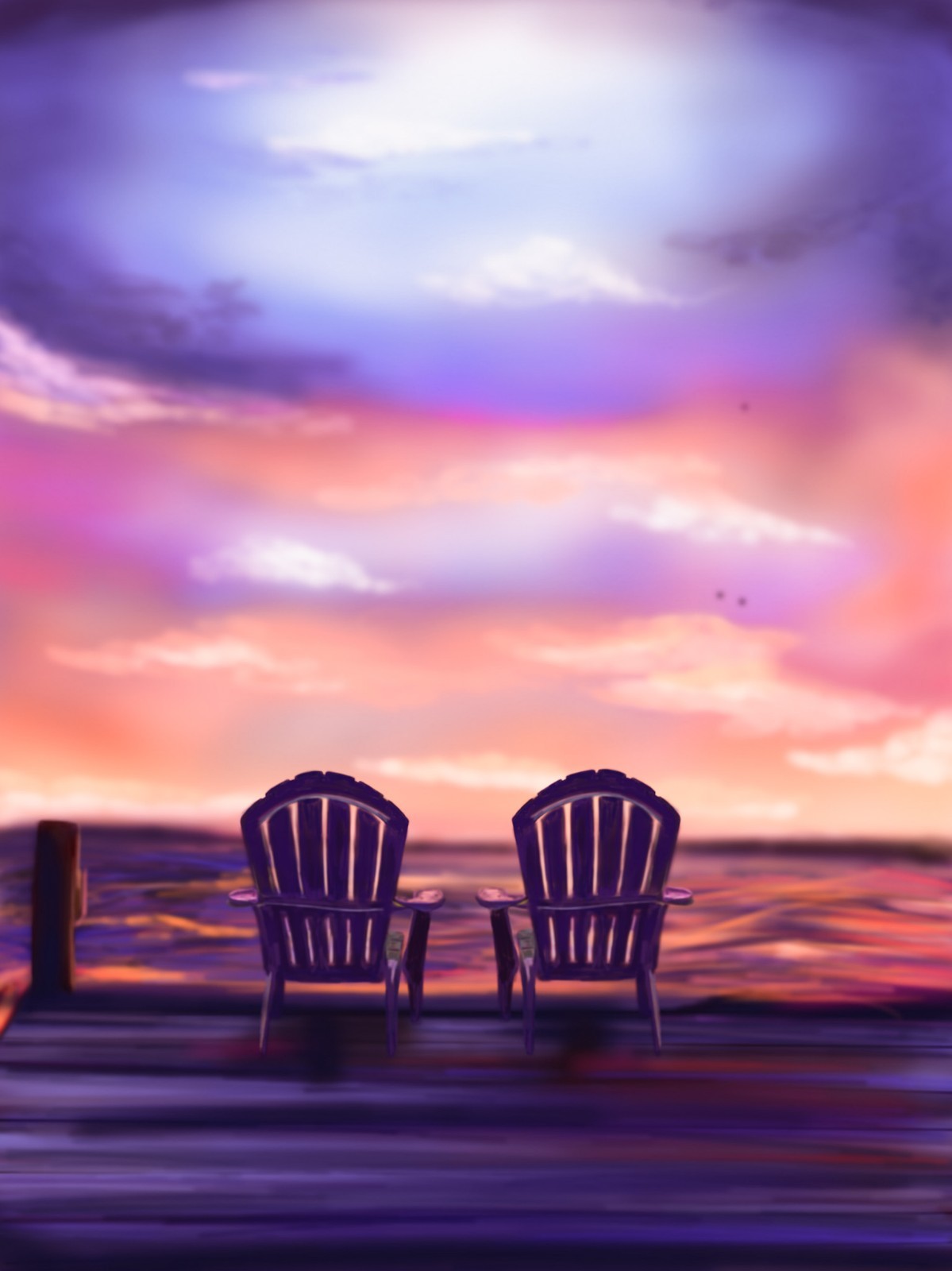 Landscape Art Print ACEO
