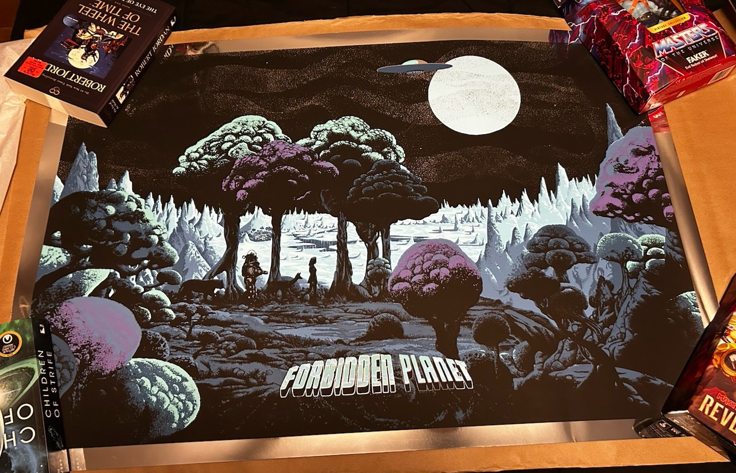 2015 FORBIDDEN PLANET by KILIAN ENG Poster Foil Print Limited Edition