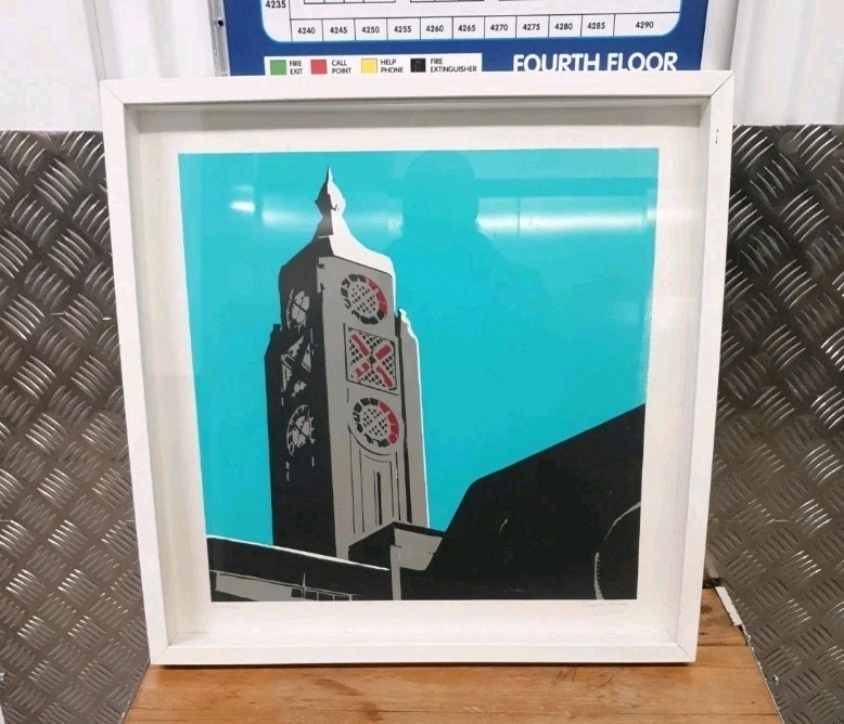 Jayson Lilley OXO Silkscreen Art Print Limited Edition 23/199 Signed