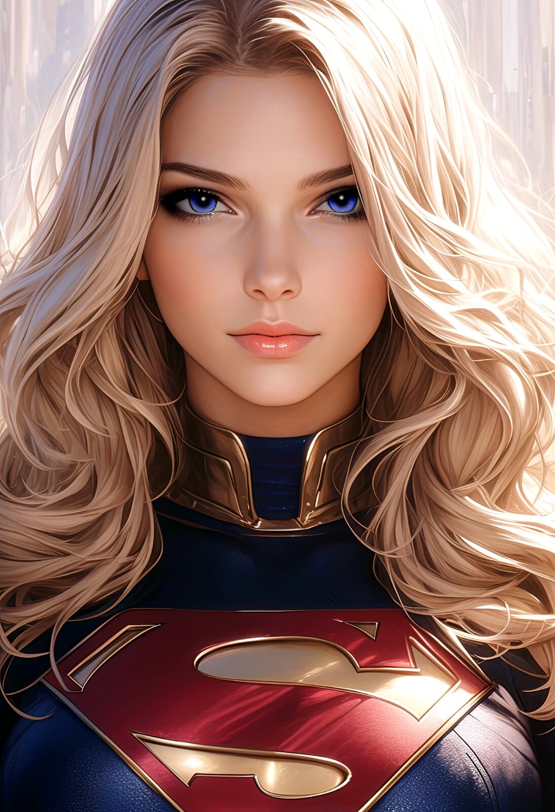 “Supergirl 53” 13×19 Fine Art Print Limited to Only 20 Hand-Numbered Copies