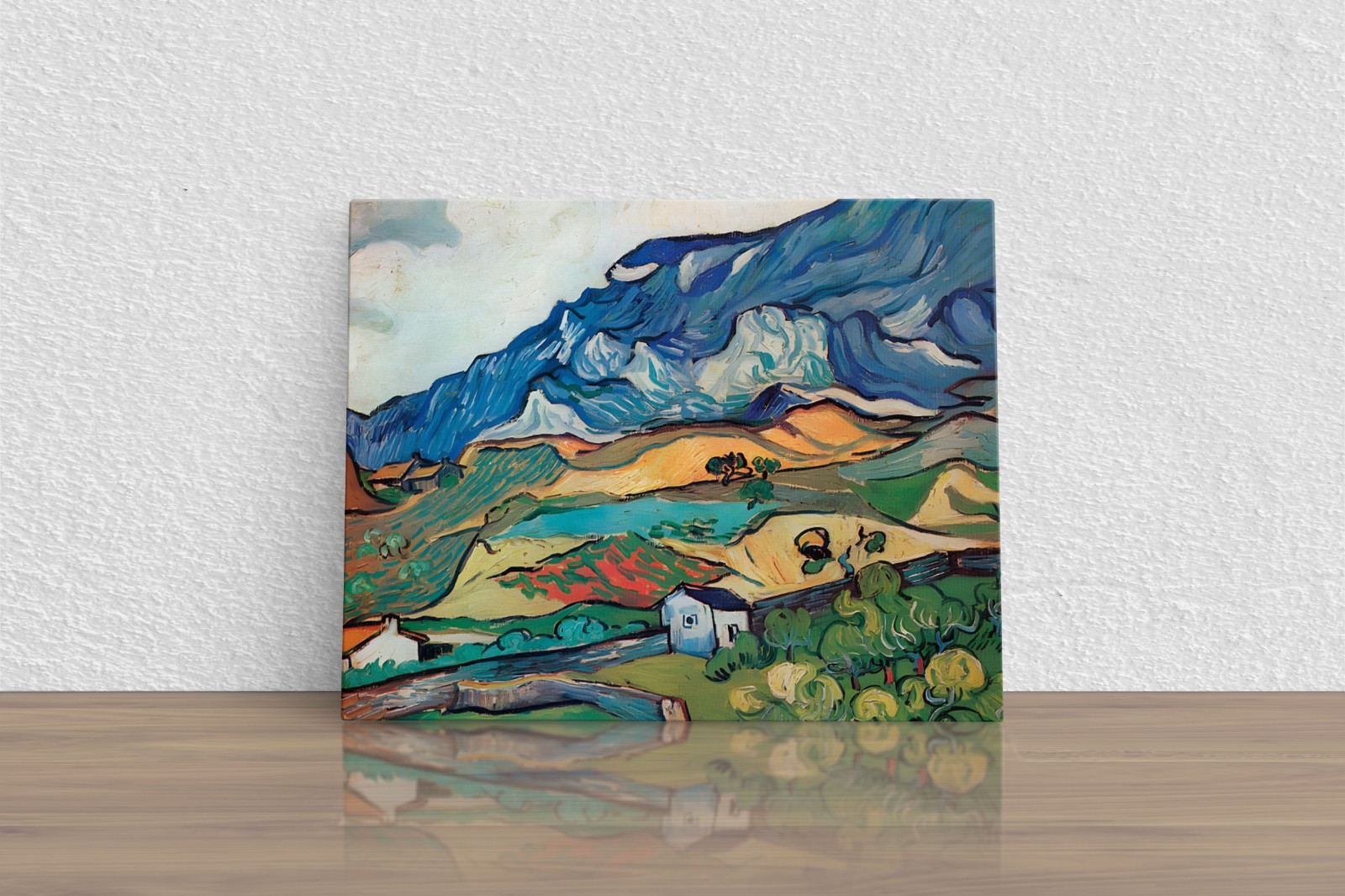 Vincent van Gogh “Les Alpilles, Mountain” Canvas Print Wall Art Home Decor