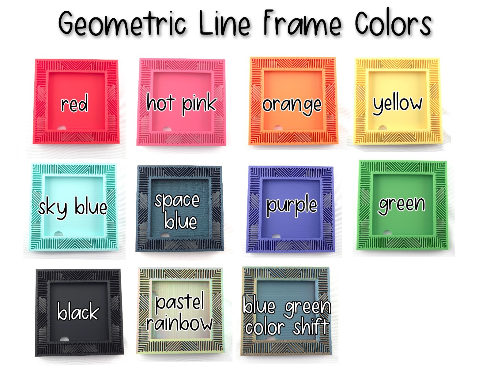 Framed Blotter Art Print – Build Your Own Psychedelic Wall Art – Custom Color