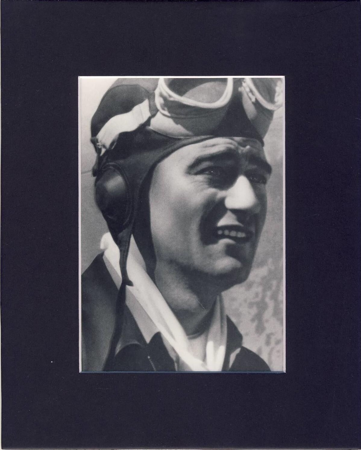 8X10″ Matted Print Picture Art John “Duke” Wayne, Flying Tigers 1942