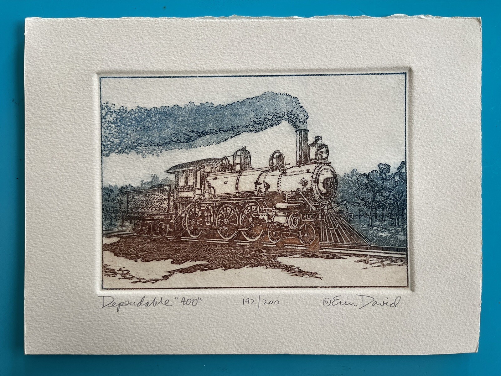 Erin David Color Etching – Dependable 400