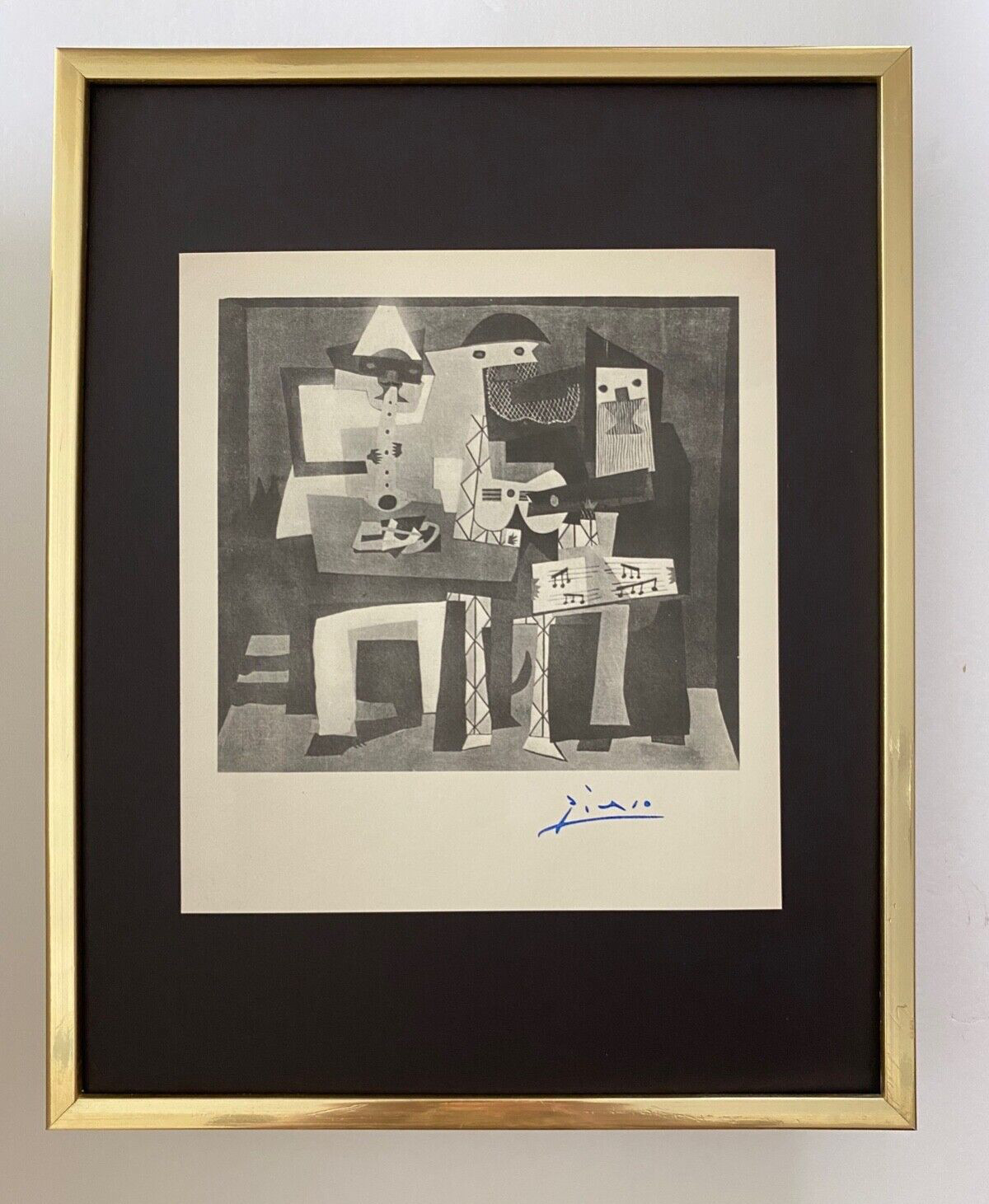 PABLO PICASSO | Vintage 1940 Signed Print | Ltd. Ed | Framed