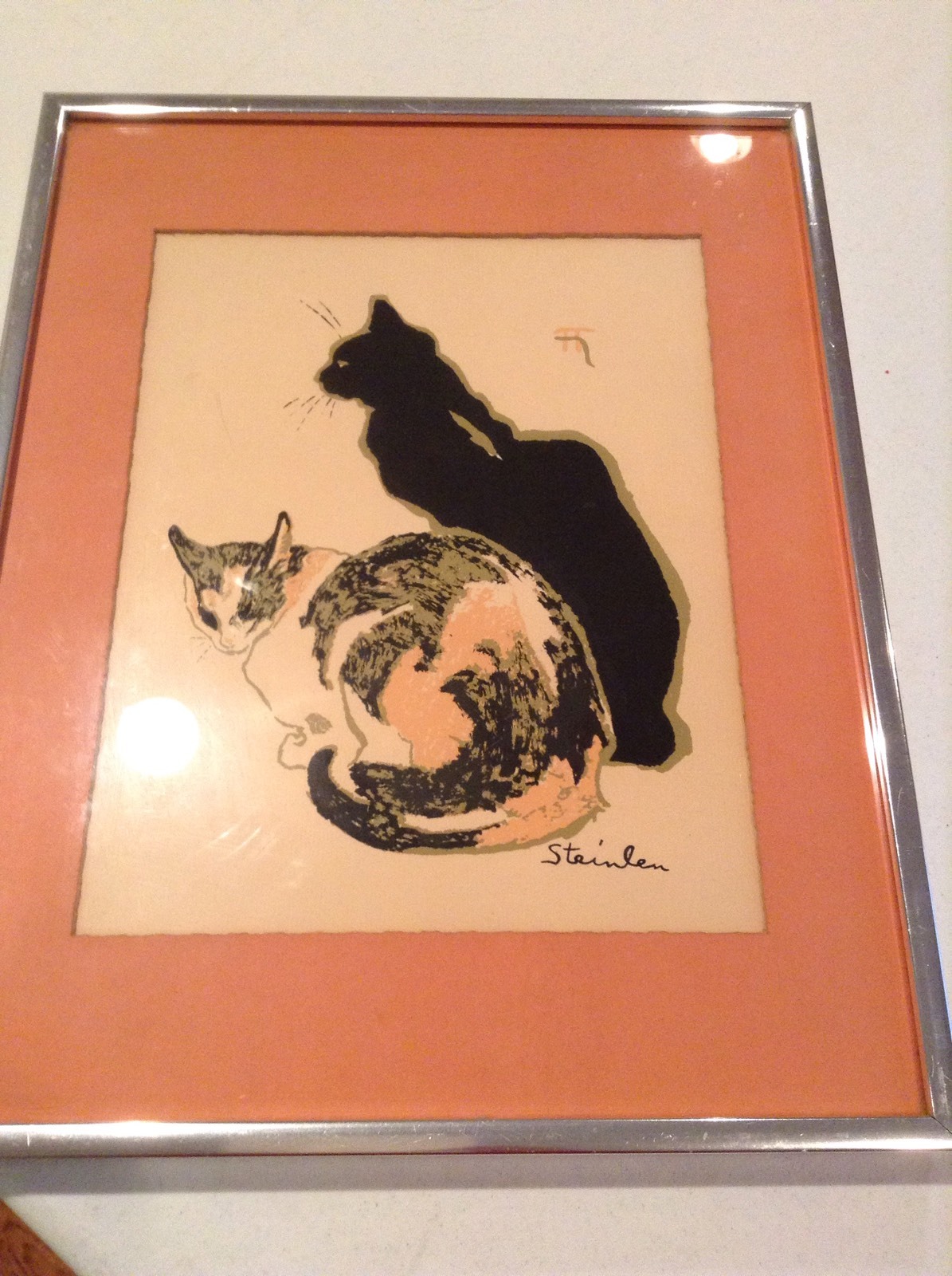 Theophile Steinlen Les Chats Modern Classic Series Print #217
