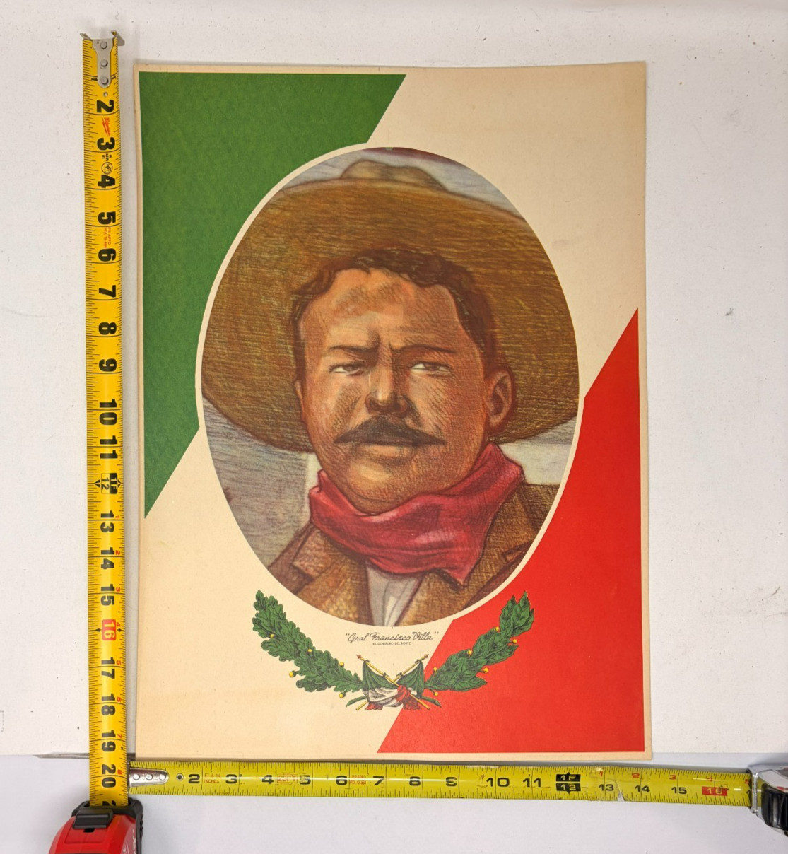HTF VTG! Lot of 8 Mexican Historical Portrait Prints Benito Juarez Zapata Villa